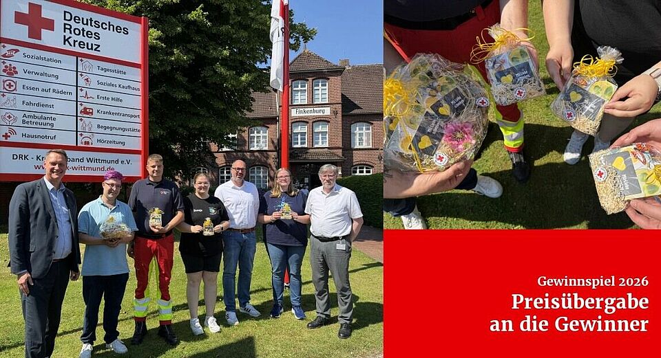 Gewinnspiel 2026: Preisübergabe