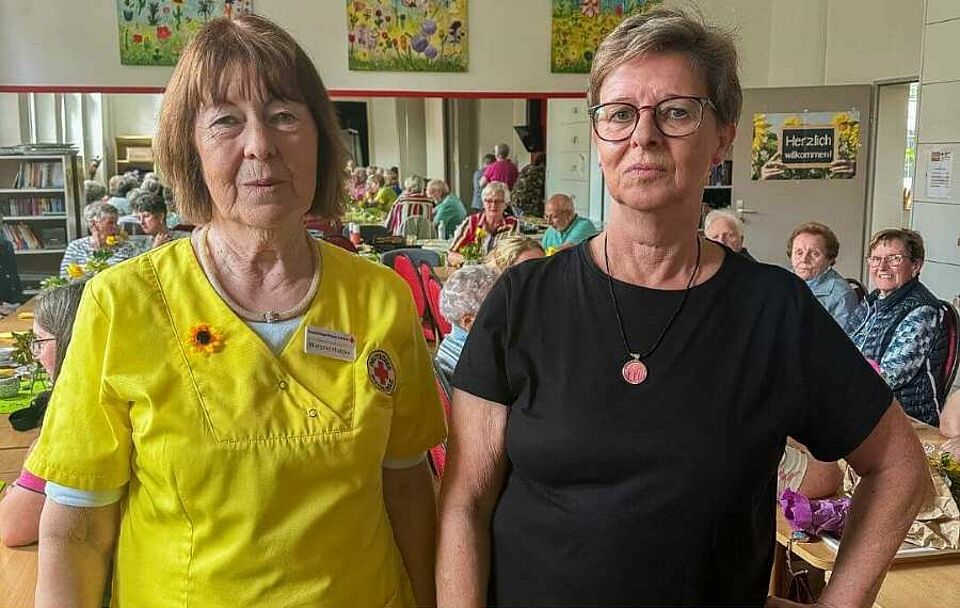 Menschen beim Sonneneck