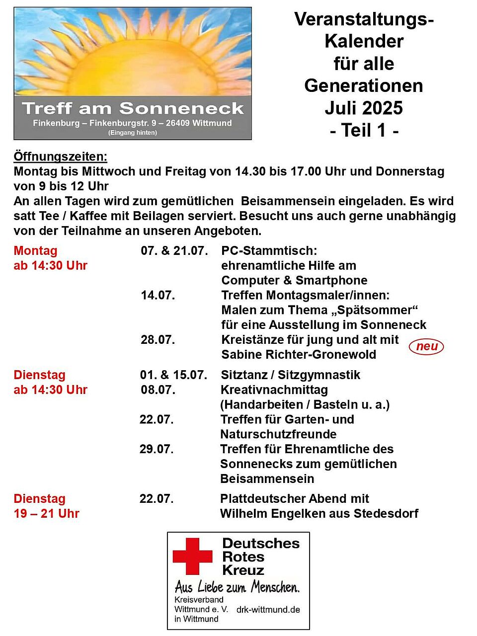 Veranstaltung in Wittmund