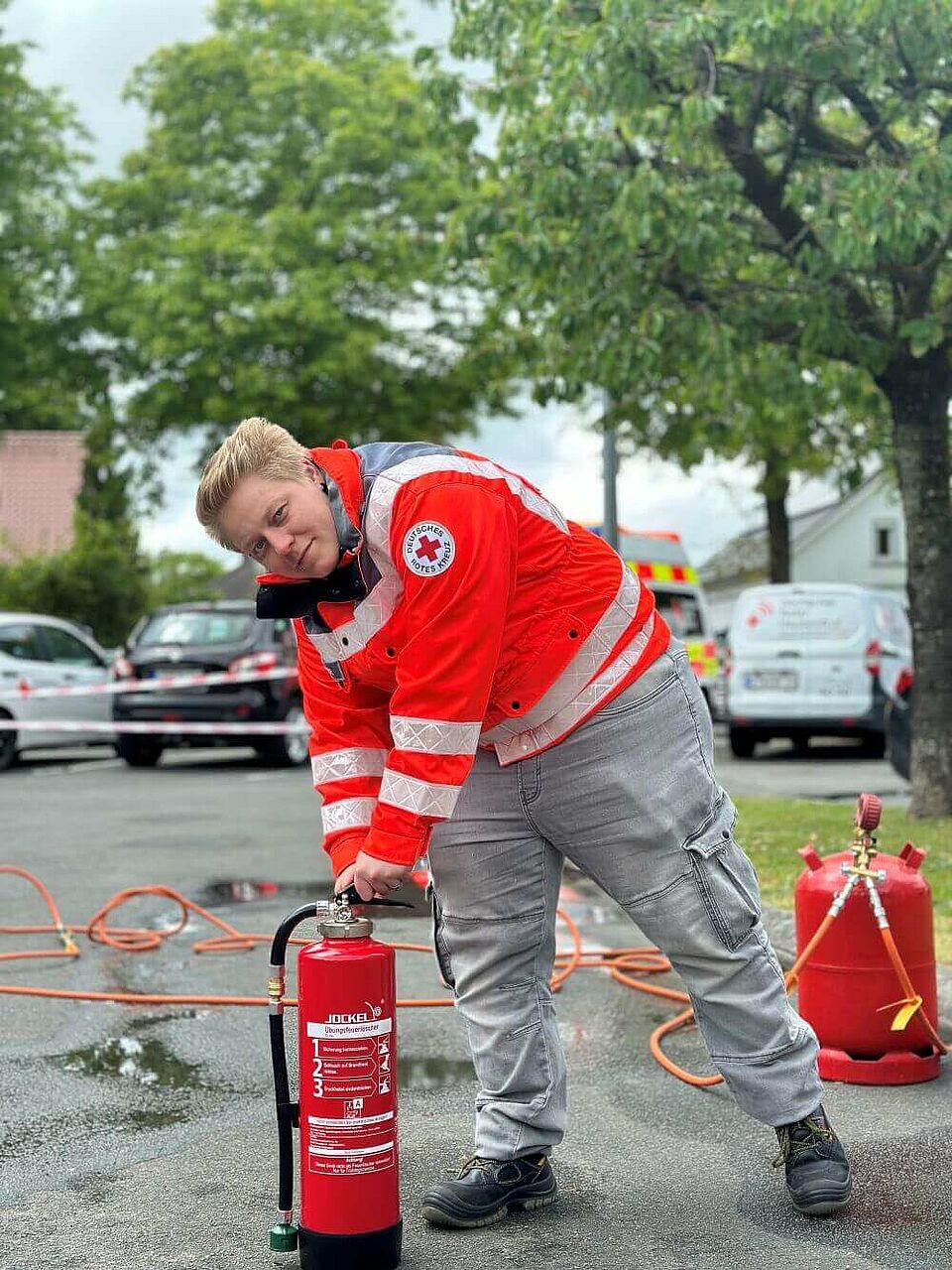 Lektorin für das Ausbildung Brandschutzhelfer/-in und für Erste Hilfe Kursen Heske Danecker 